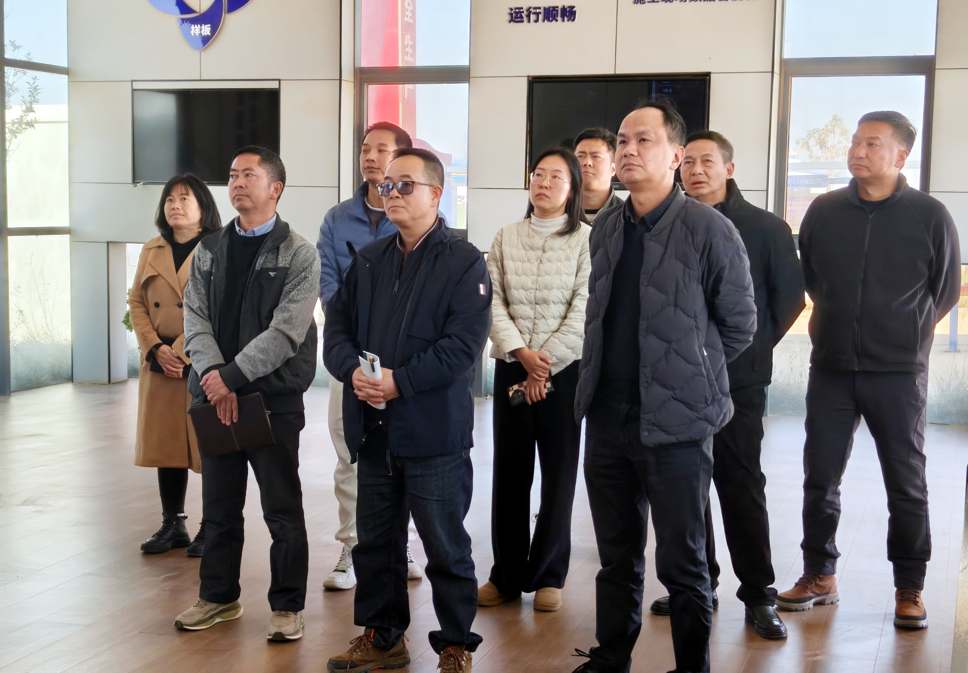 公司組團(tuán)赴長水機(jī)場項(xiàng)目“取經(jīng)”智能建造