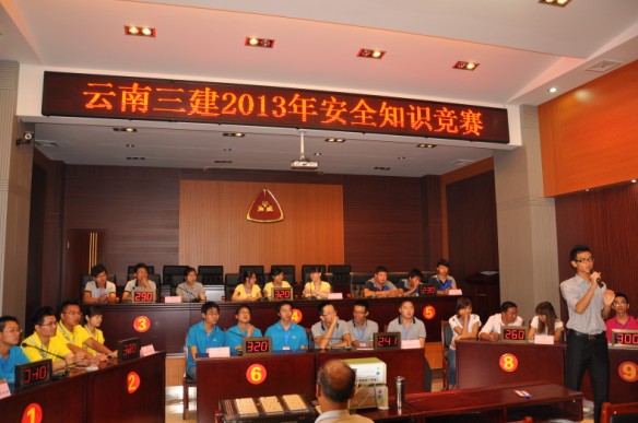 知規(guī)范易 行貫徹難 安全生產(chǎn)重在落實(shí)——公司安全知識(shí)競賽決賽圓滿完成