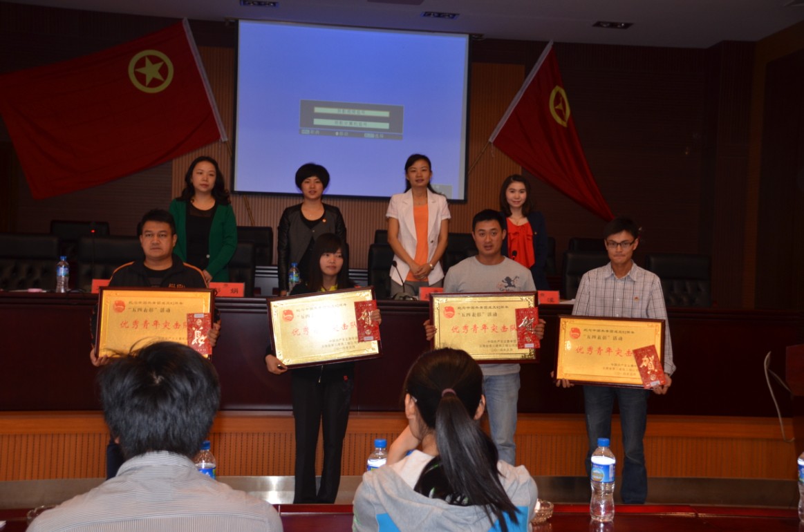 公司團(tuán)委召開“五四”表彰會