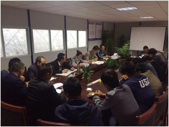 第三項目經理部組織安全隱患大討論