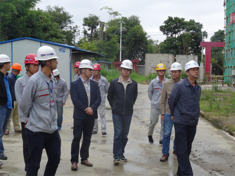 公司主要領導調研二十直管部大理片區在建項目