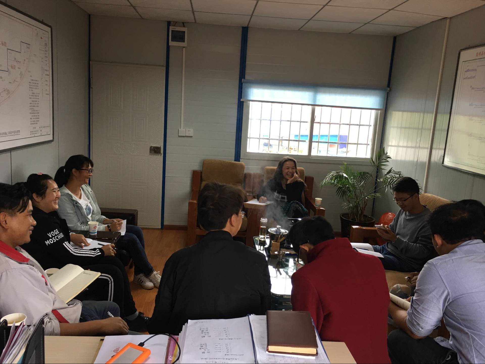 第三直管部楊林項目組織宣傳報道培訓