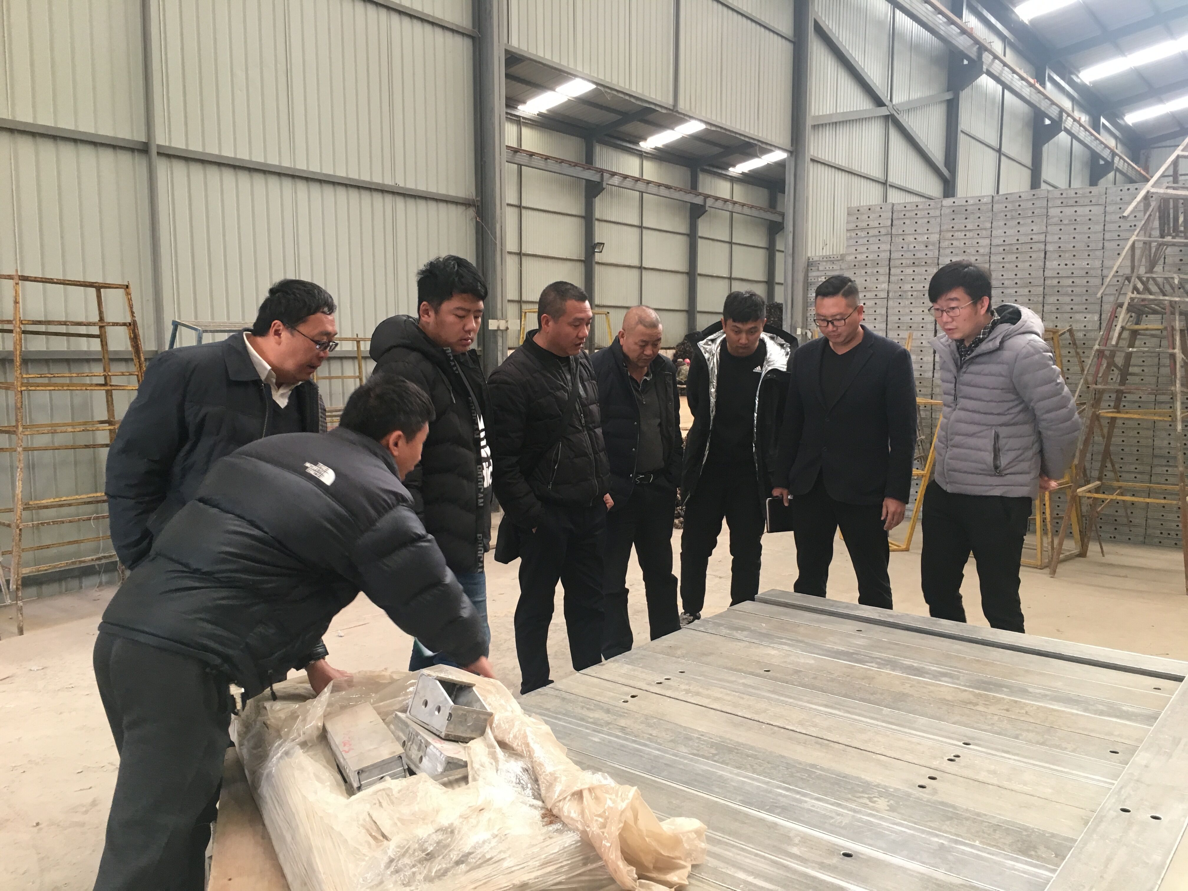 二公司到公司周轉租賃中心學習交流