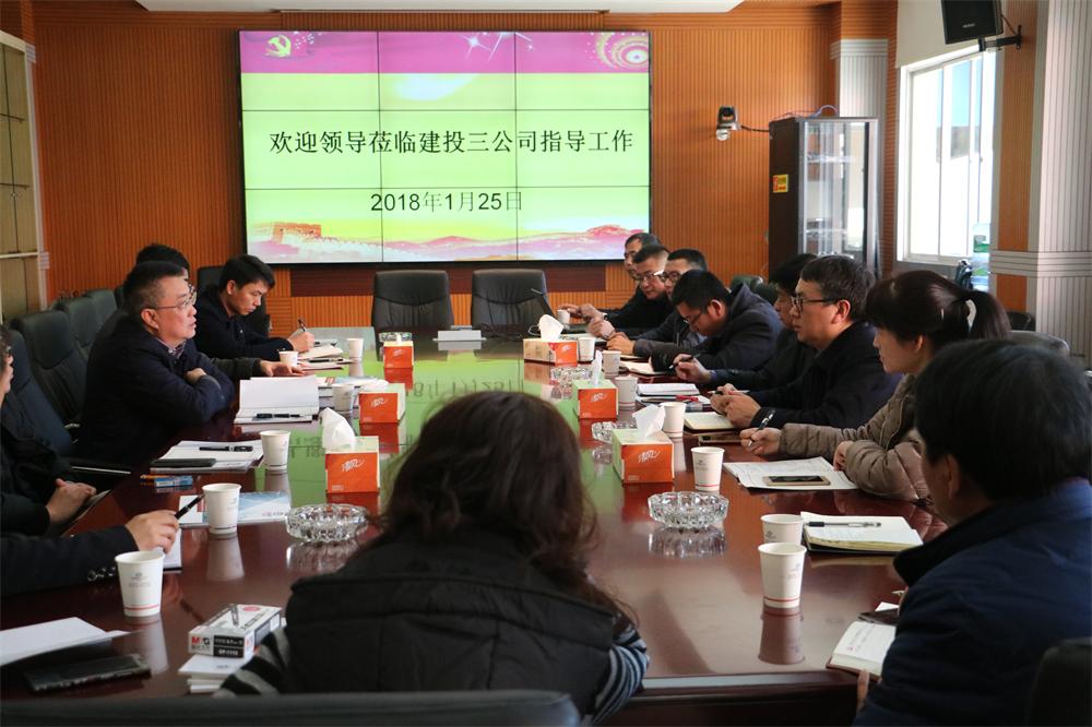 集團公司副總經理張駿到公司調研