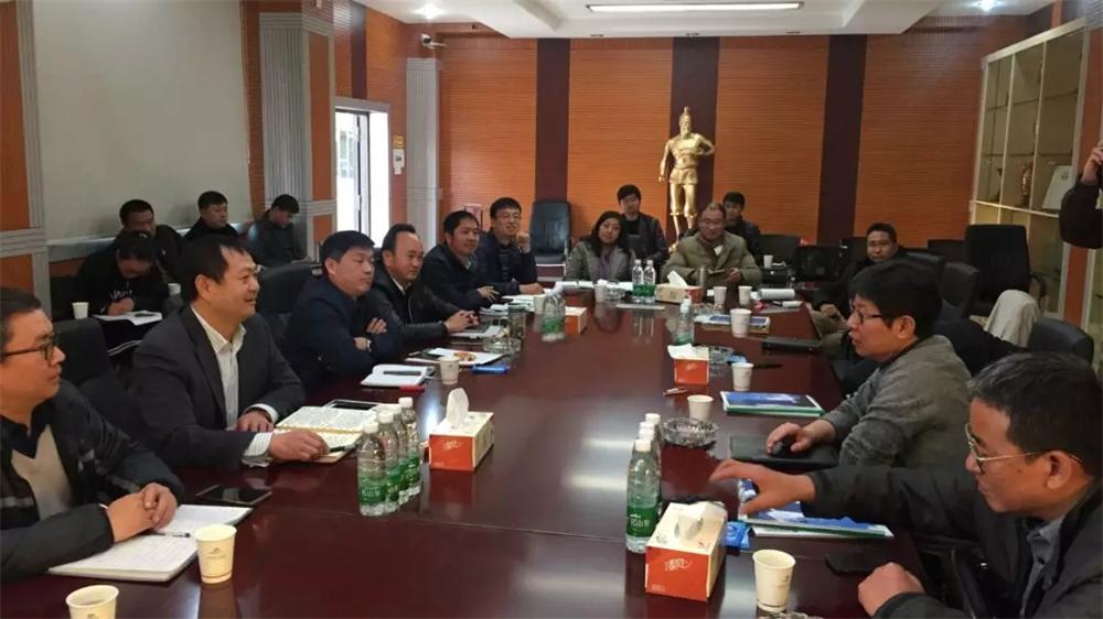 集團副總經理馬德調研公司