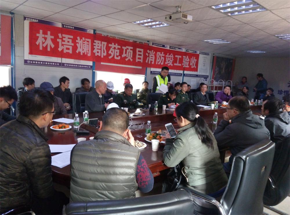 林語斕郡苑項目通過消防驗收