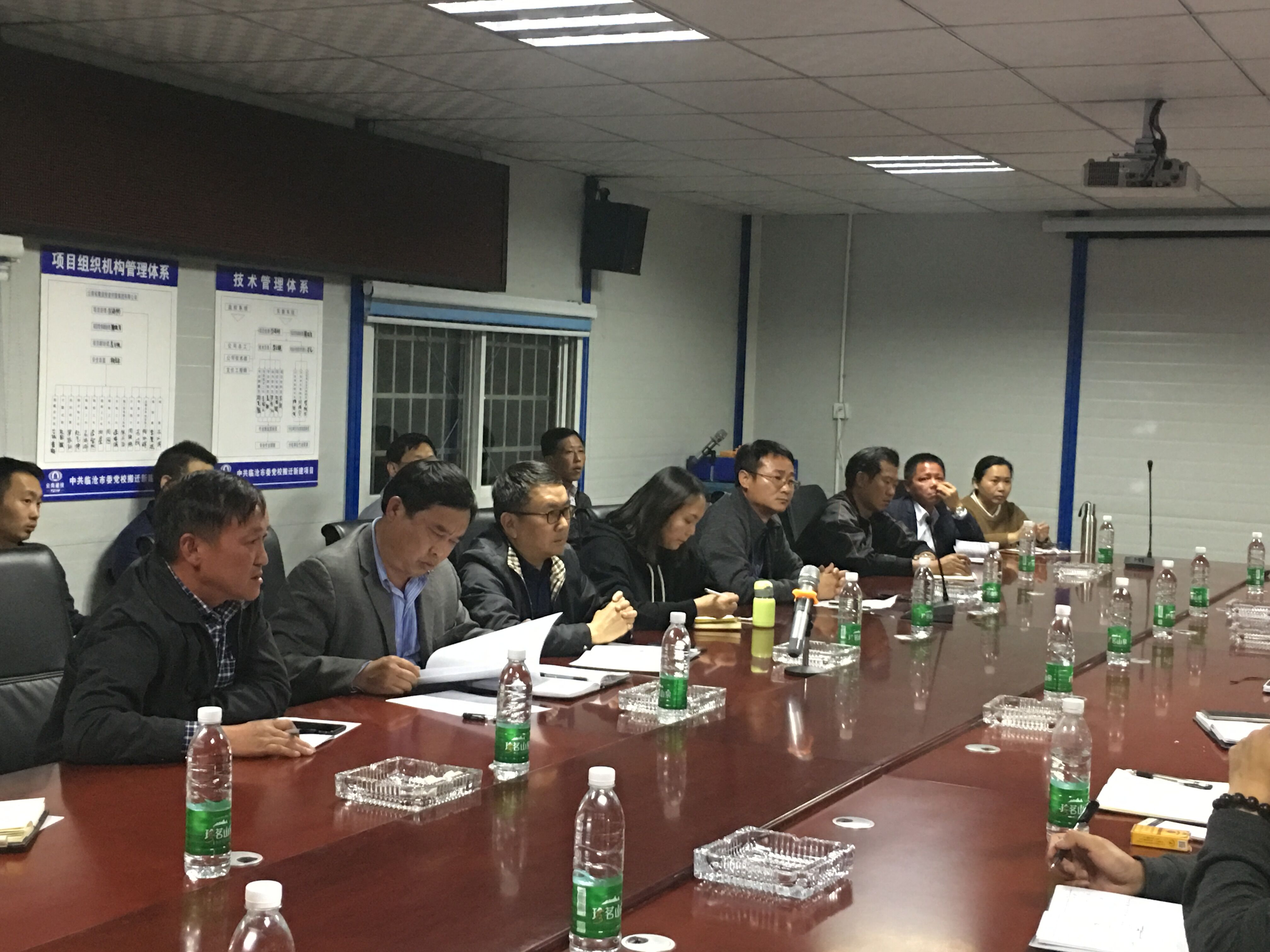 倪燦華到臨滄市委黨校項目檢查指導工作