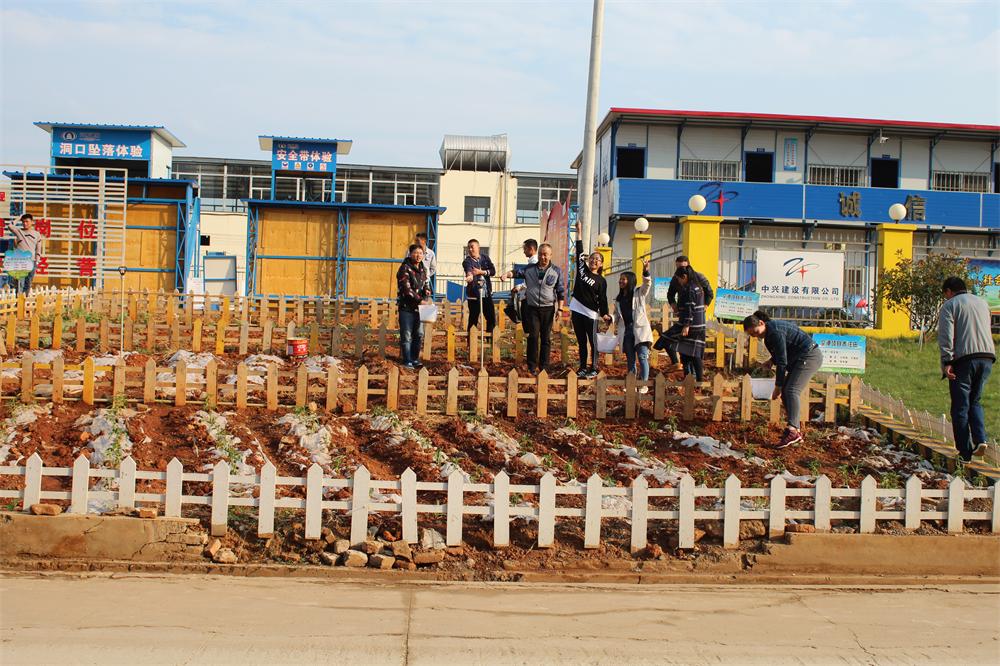 第一項目經理部開展迎“五?一”和“五?四”活動