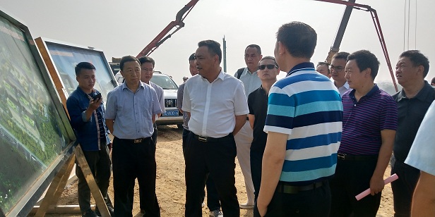 楊中華調研曲靖市委黨校新校區建設項目