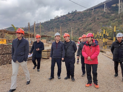 吳勇調(diào)研周轉(zhuǎn)材料租賃中心