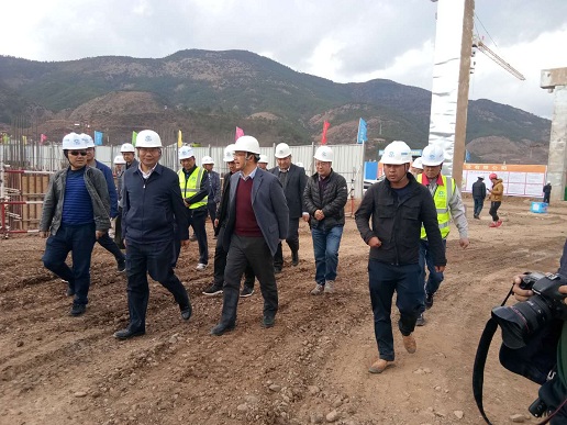 崔崗到公司寧蒗移民搬遷三期項目督導檢查