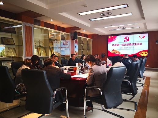 機(jī)關(guān)第一黨支部召開組織生活會(huì)暨民主評議黨員會(huì)議