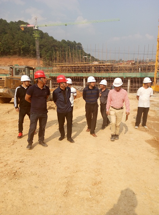 吳勇調(diào)研普洱項(xiàng)目部白鷴園白鷴主屋康養(yǎng)主題酒店項(xiàng)目