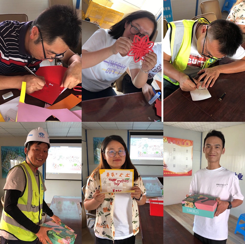 感恩母愛，溫情五月——第四項目經(jīng)理部母親節(jié)活動