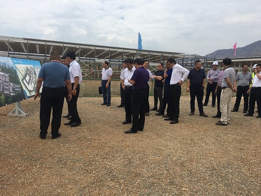 省人民政府副省長(zhǎng)董華到公司大理上登商用車制造基地二期標(biāo)準(zhǔn)廠房建設(shè)項(xiàng)目調(diào)研