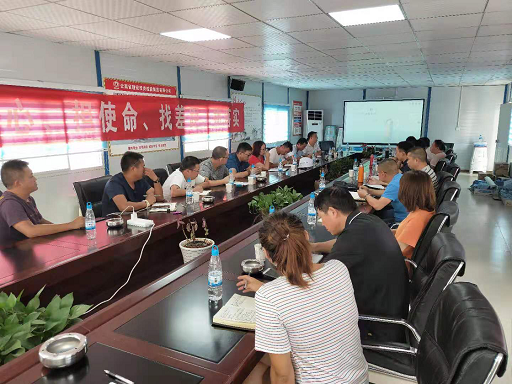 陳波一行到巧家七里項(xiàng)目部進(jìn)行工作指導(dǎo)