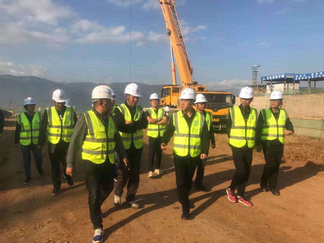 吳勇到巧家縣白鶴灘鎮(zhèn)七里移民安置項目檢查指導工作