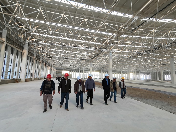 公司大理上登工業(yè)園區(qū)標(biāo)準(zhǔn)廠房建設(shè)項目 順利通過主體驗收