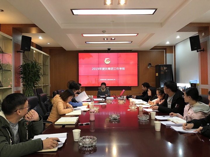 公司團委開展2019年度共青團工作考核