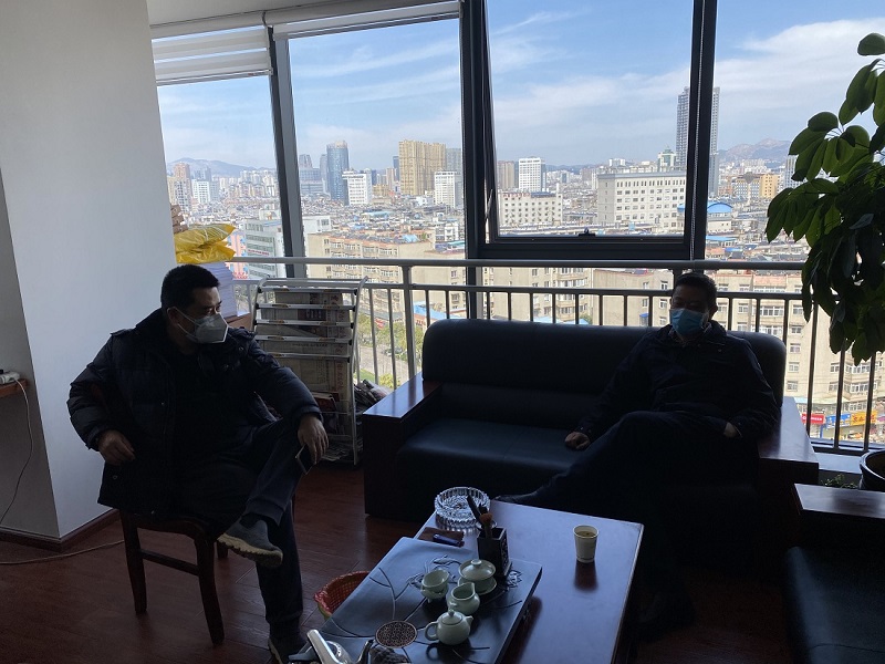 石俊到路橋市政直管項(xiàng)目部調(diào)研指導(dǎo)疫情防控和復(fù)工工作