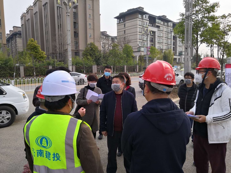 政府部門檢查南方電網(wǎng)項目疫情防控工作