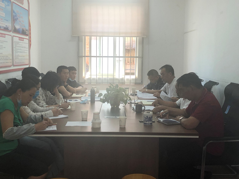 第一水電項目部組織學習公司第一屆第四次職代會精神