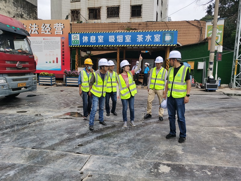 張欣、石俊分別到項(xiàng)目一線調(diào)研指導(dǎo)