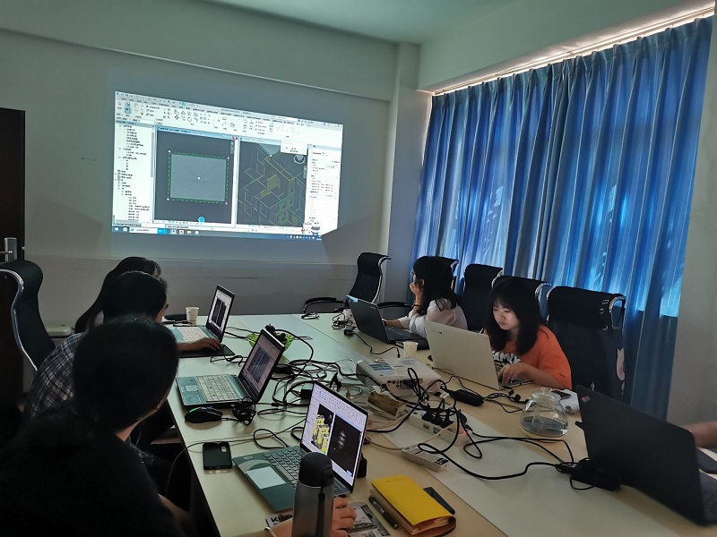 第四項(xiàng)目經(jīng)理部開展BIM軟件運(yùn)用培訓(xùn)