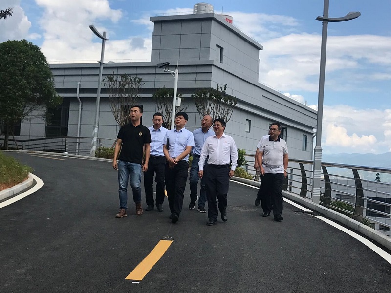 彭云到臨滄紀(jì)委監(jiān)委1812工程調(diào)研指導(dǎo)工作