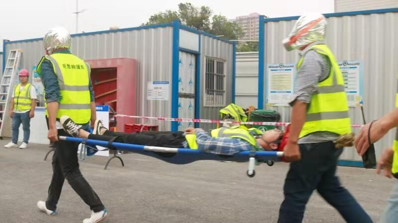 路橋市政直管一部組織消防培訓(xùn)演練