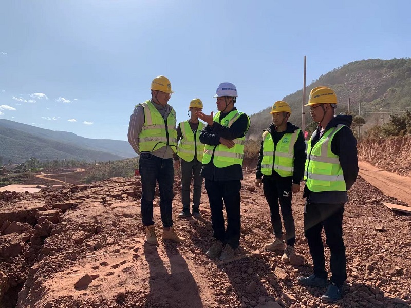 彭云到永大高速公路土建七分部調(diào)研