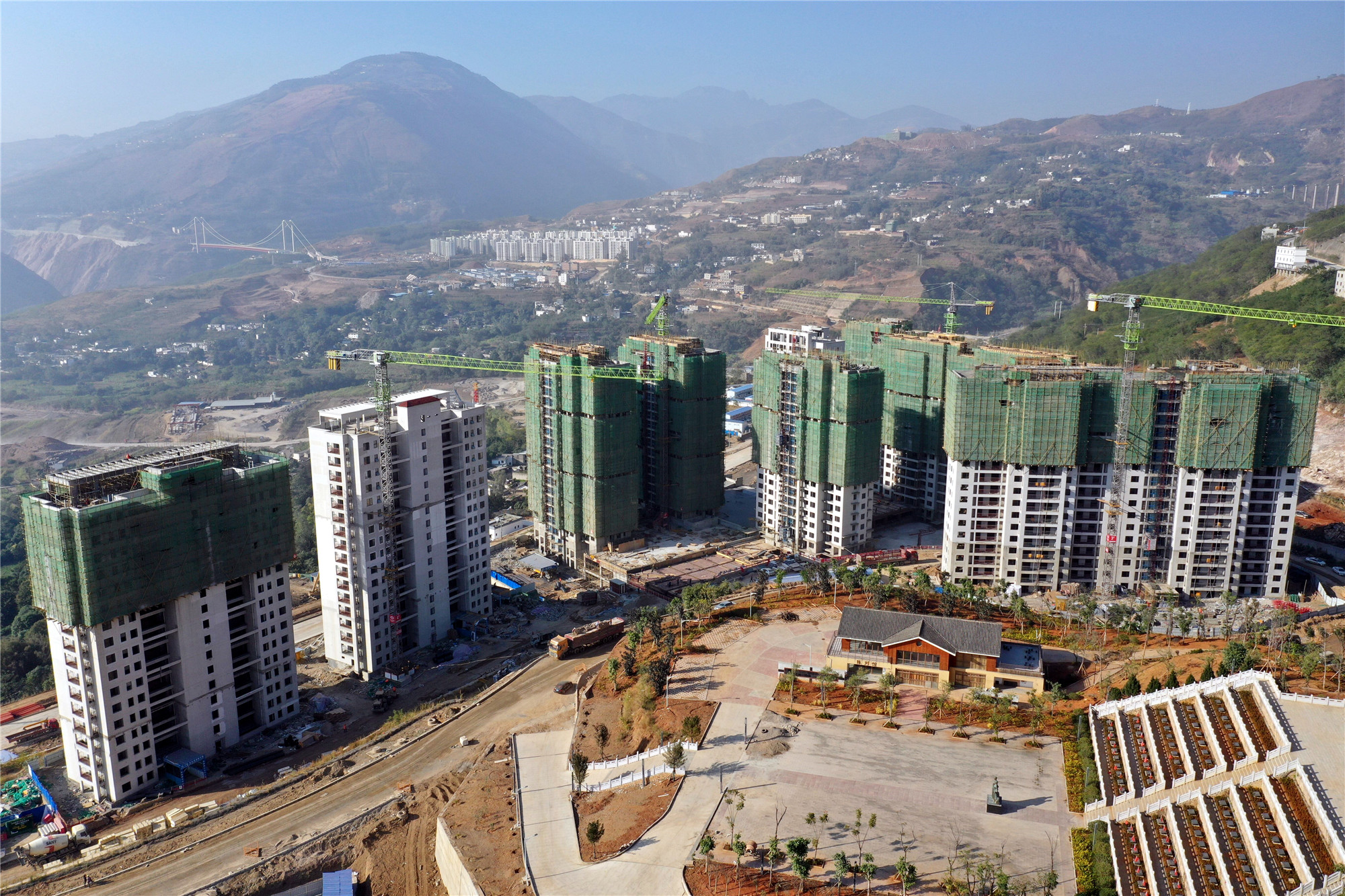 巧家七里移民安置點(diǎn)建設(shè)項(xiàng)目按下“加速鍵”