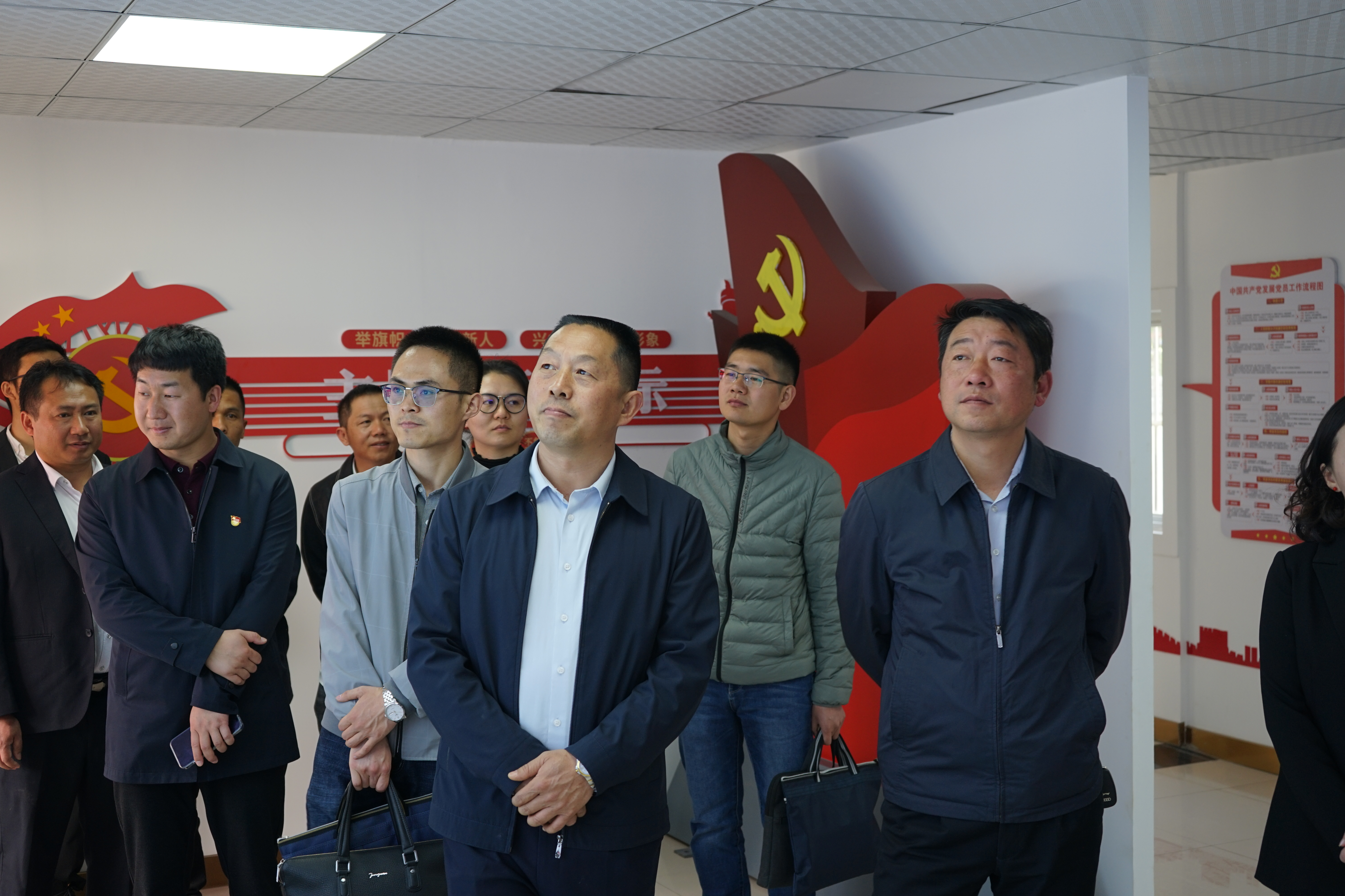 省國資委對公司第四直管部黨建示范點進行驗收