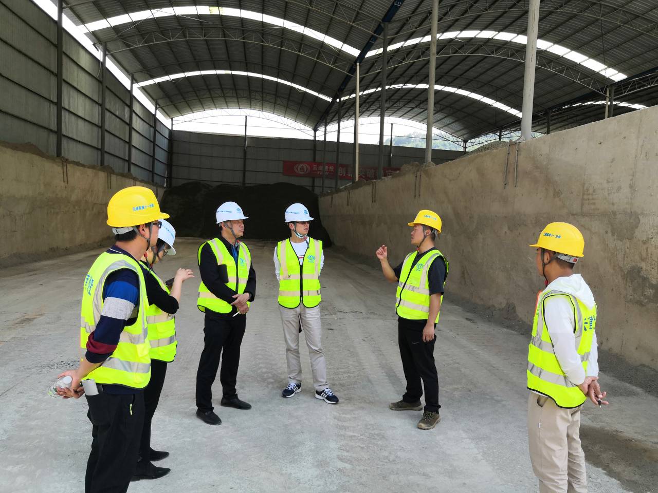 彭云到元綠高速公路十一分部調(diào)研