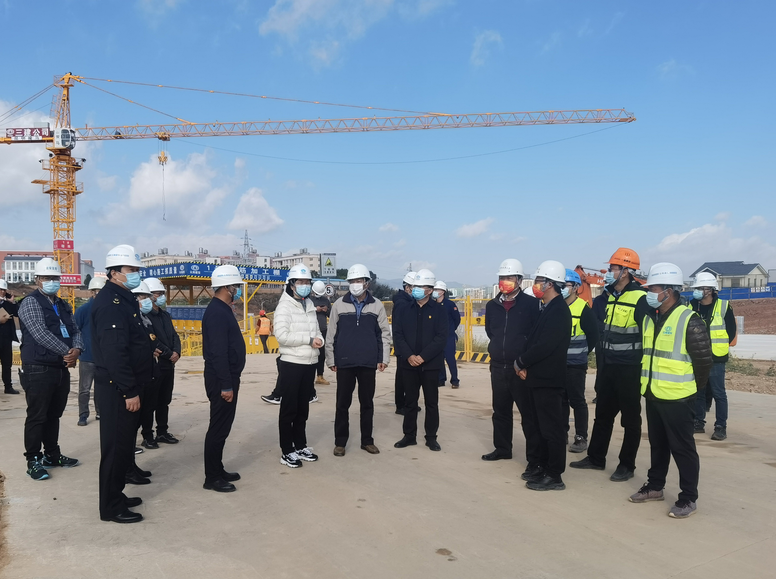 石林縣縣委副書(shū)記、代理縣長(zhǎng)土紹芳一行調(diào)研西南林業(yè)大學(xué)石林職業(yè)技術(shù)學(xué)院基礎(chǔ)設(shè)施建設(shè)項(xiàng)目（第二標(biāo)段）