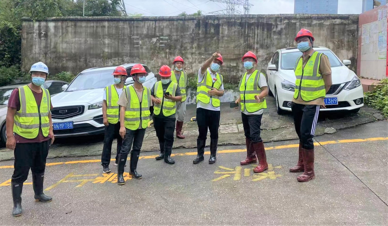 王長錄到深圳石清大道項目檢查指導(dǎo)