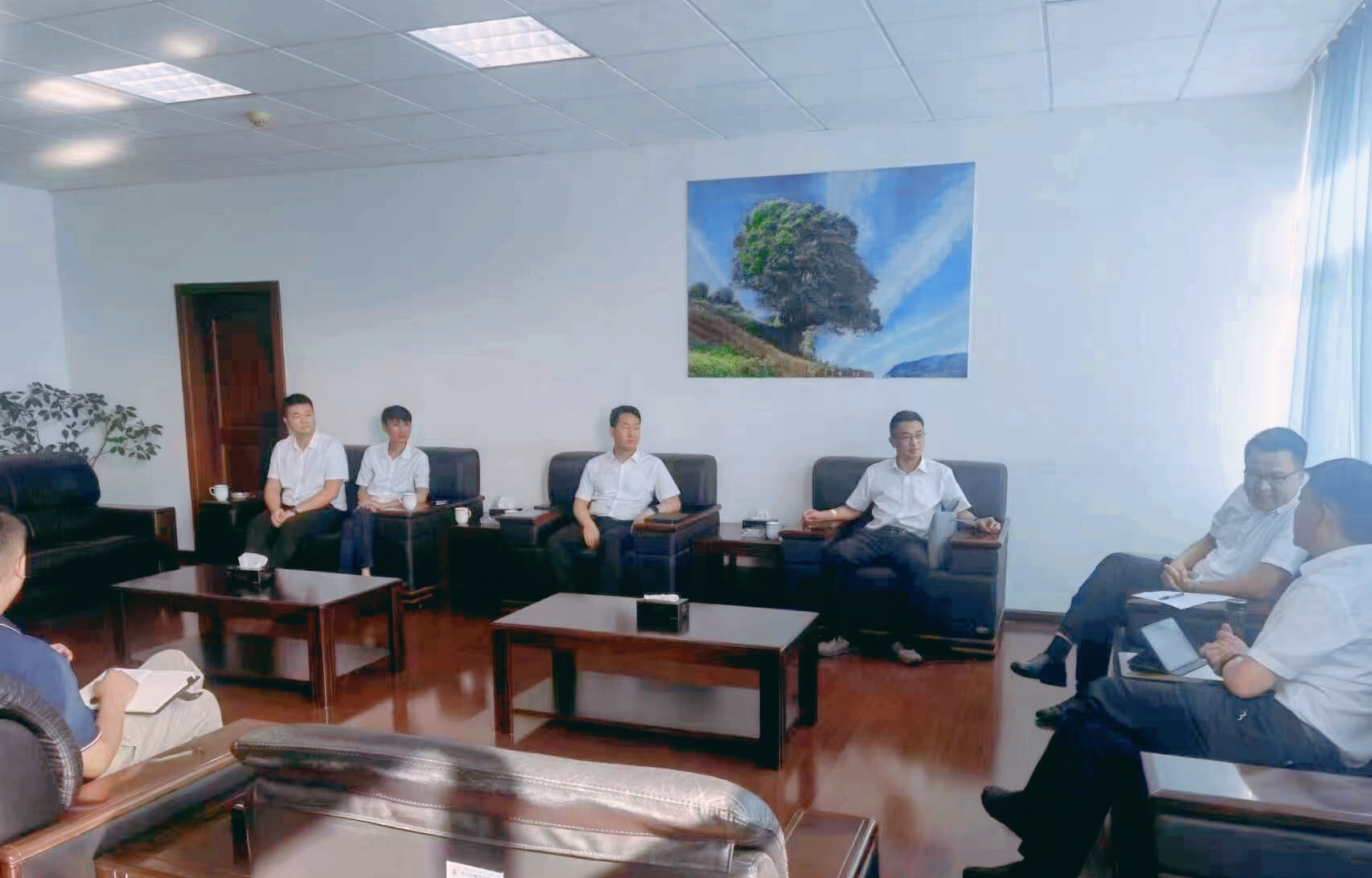 公司與鳳慶縣交流座談