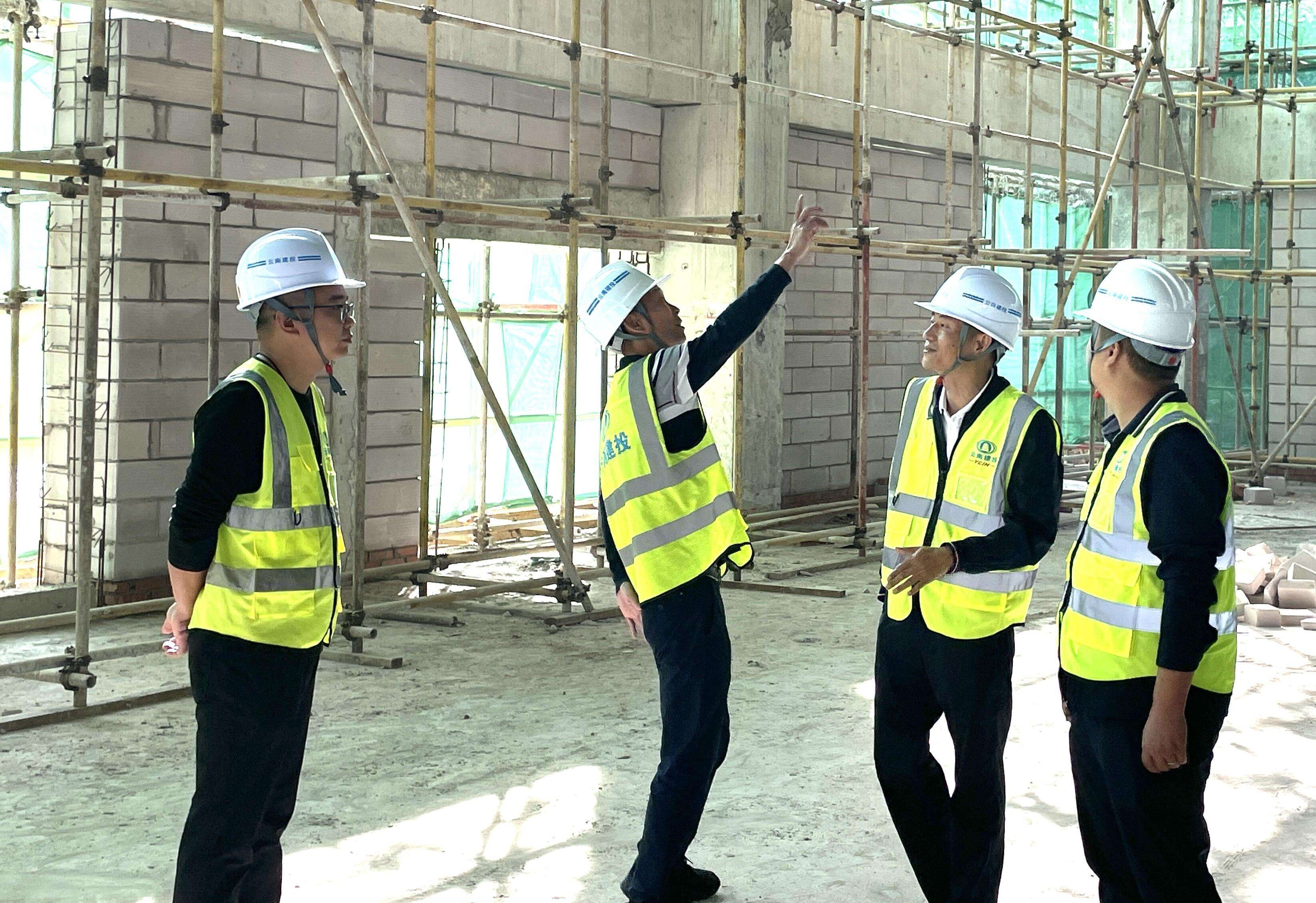 大興調(diào)查研究丨公司領(lǐng)導(dǎo)到項(xiàng)目一線調(diào)研