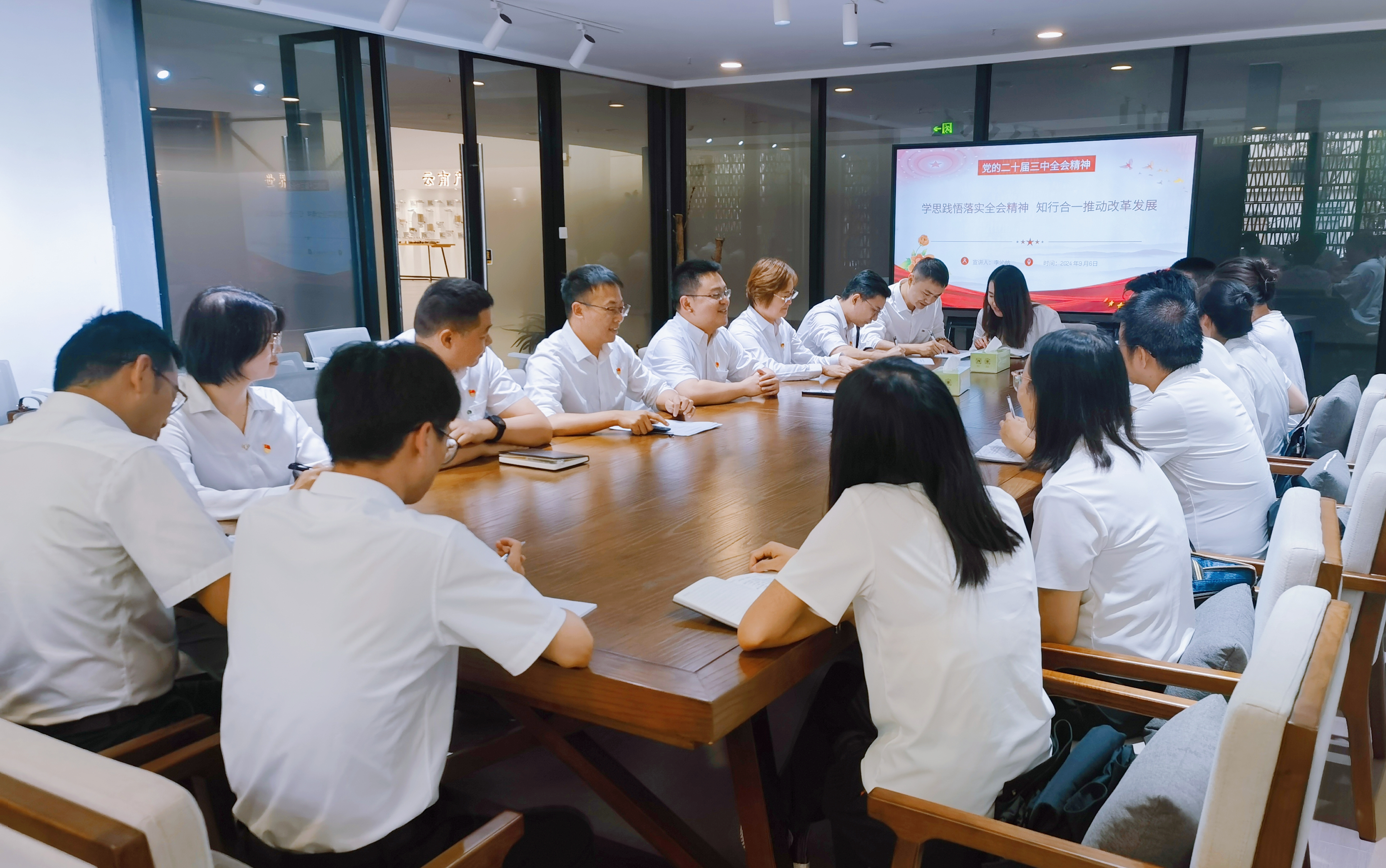 公司各單位深入學(xué)習(xí)黨的二十屆三中全會精神（四）