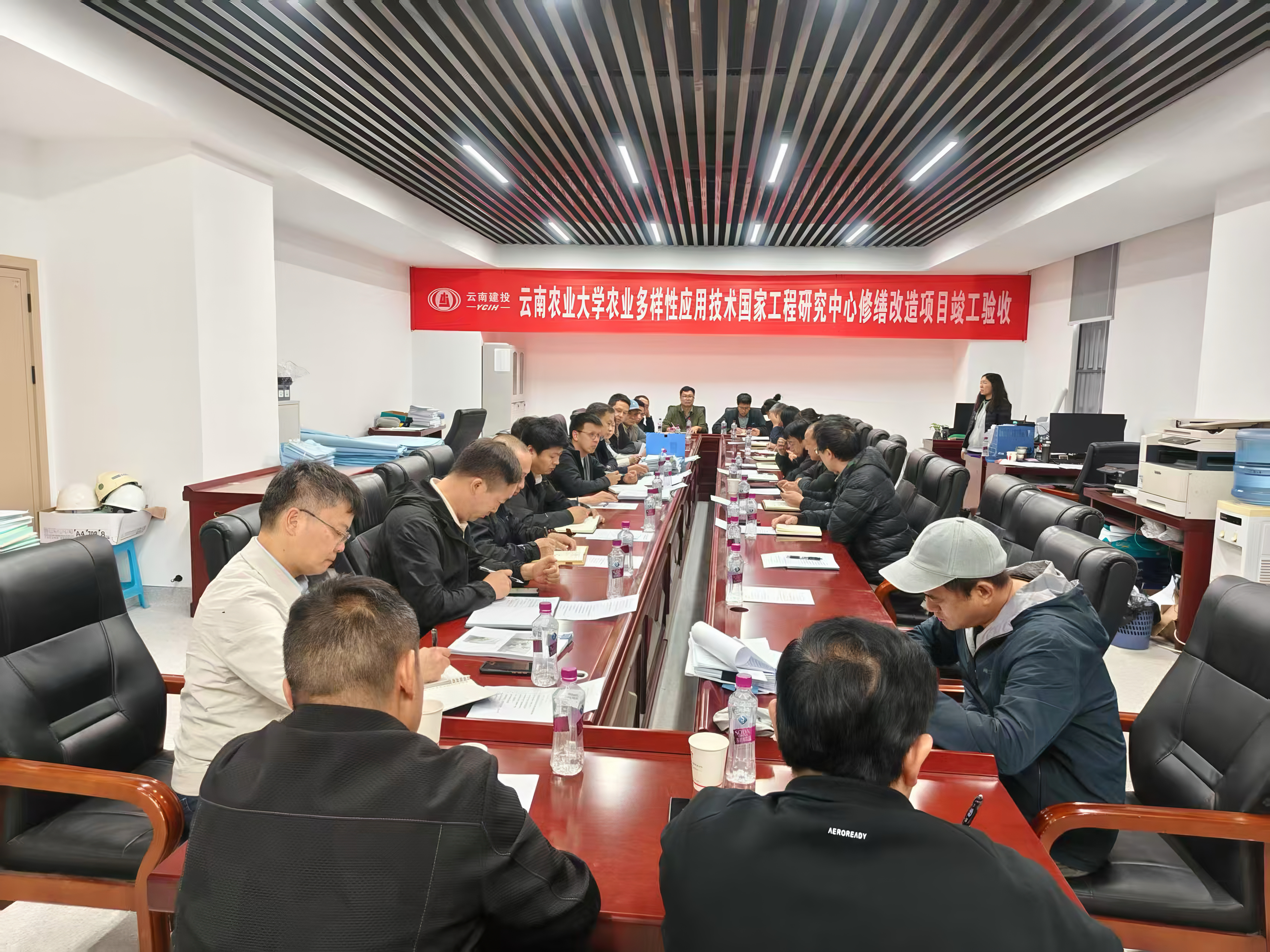 奮戰(zhàn)二季度丨云南農(nóng)業(yè)大學(xué)修繕改造項(xiàng)目順利通過竣工驗(yàn)收