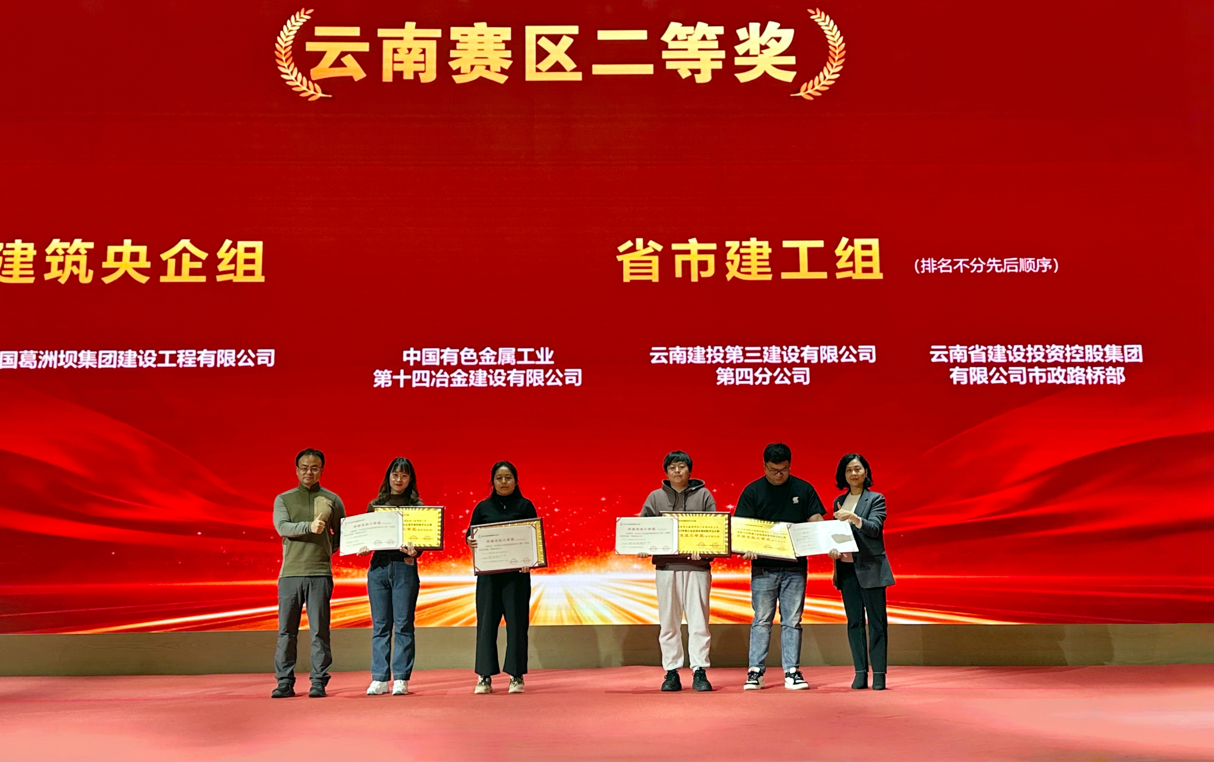 獎(jiǎng)項(xiàng)+7！公司在云南省第二屆施工企業(yè)成本管控?cái)?shù)字化大賽中斬獲佳績(jī)